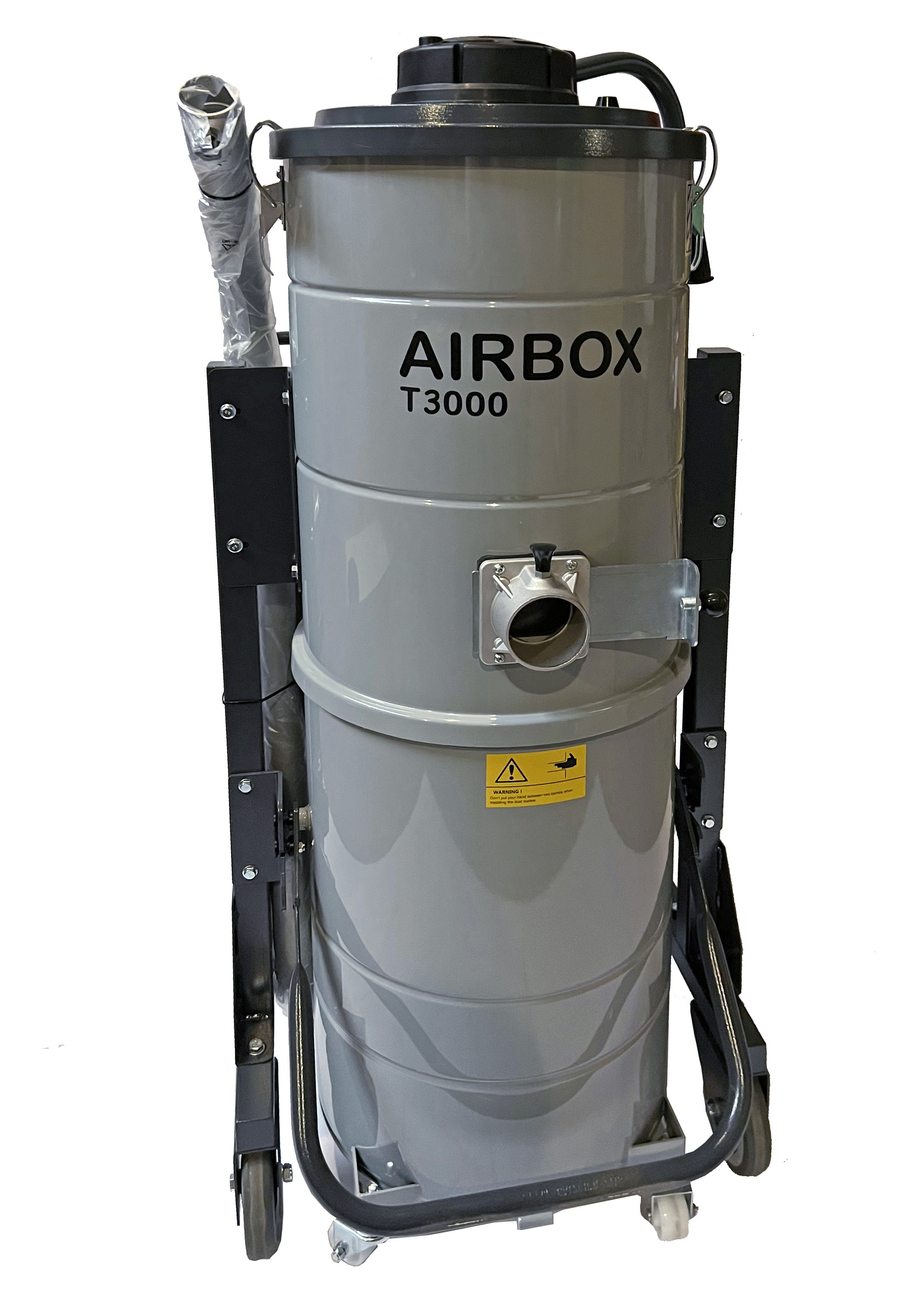 T3000 - трёхфазный промышленный пылесос 380В, 3кВт