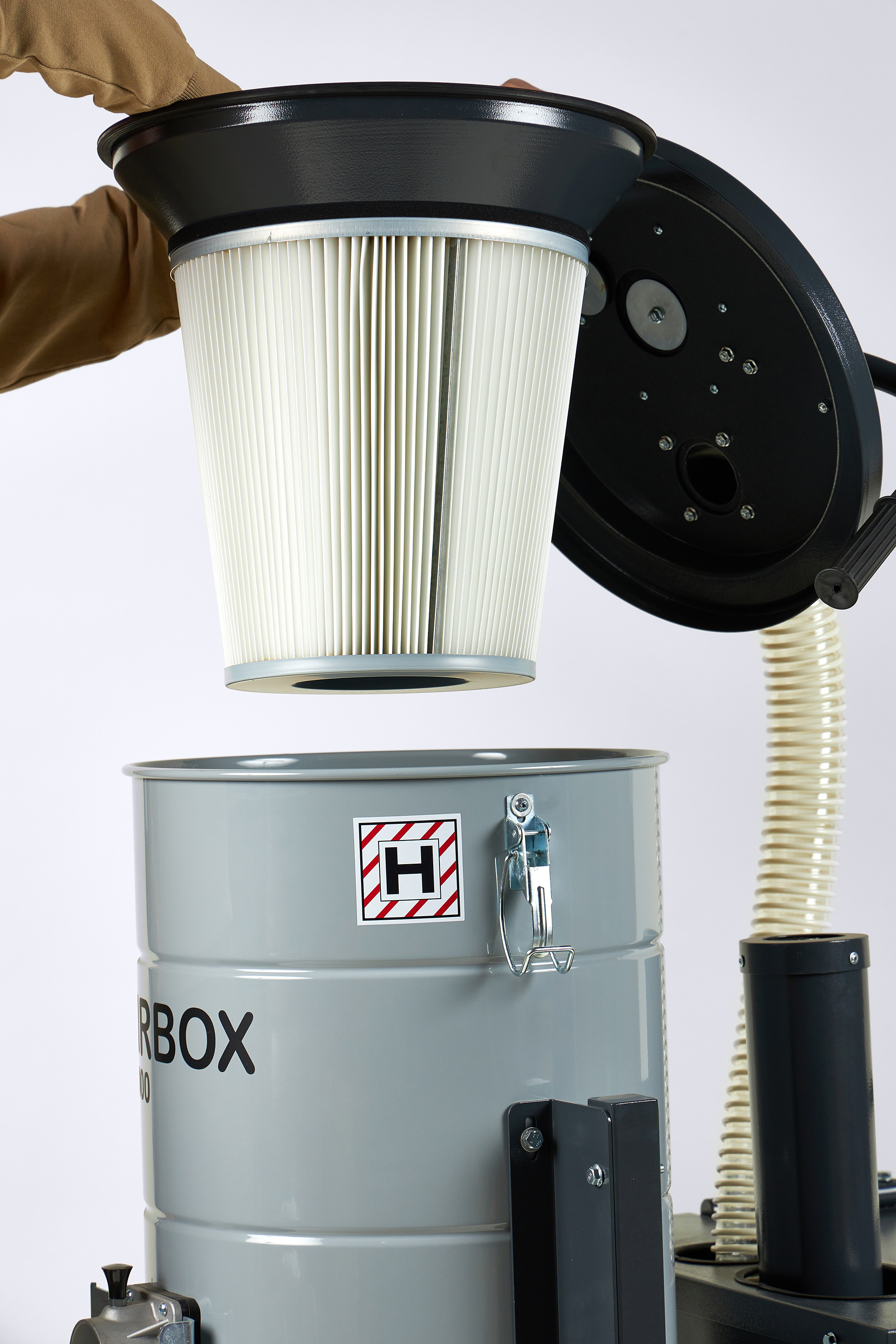 T4000 - трёхфазный промышленный пылесос 380В, 4кВт