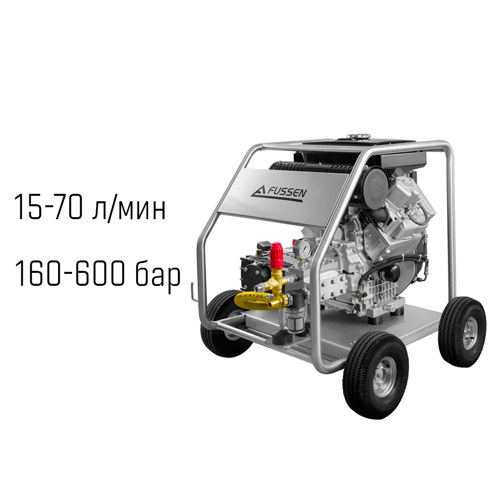 Аппараты высокого давления Fussen серия FBD (15-70 л/мин, 150-600 Бар)