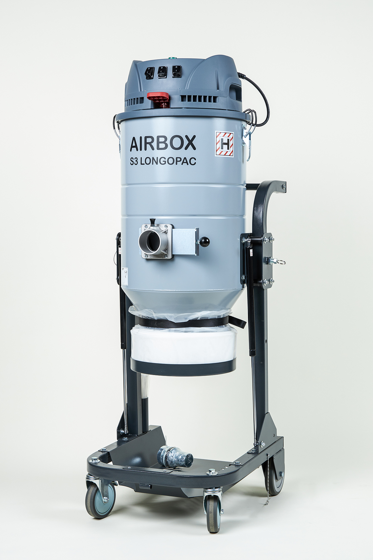 S3 LONGOPAC - строительный пылесос с мешками для бетонной пыли
