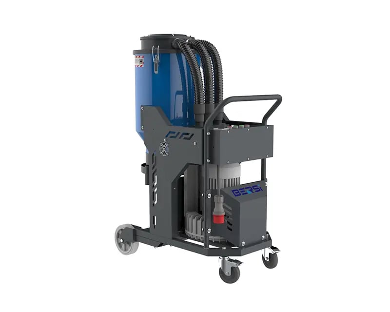 AC750 - трехфазный пылесос с мешками Longopac