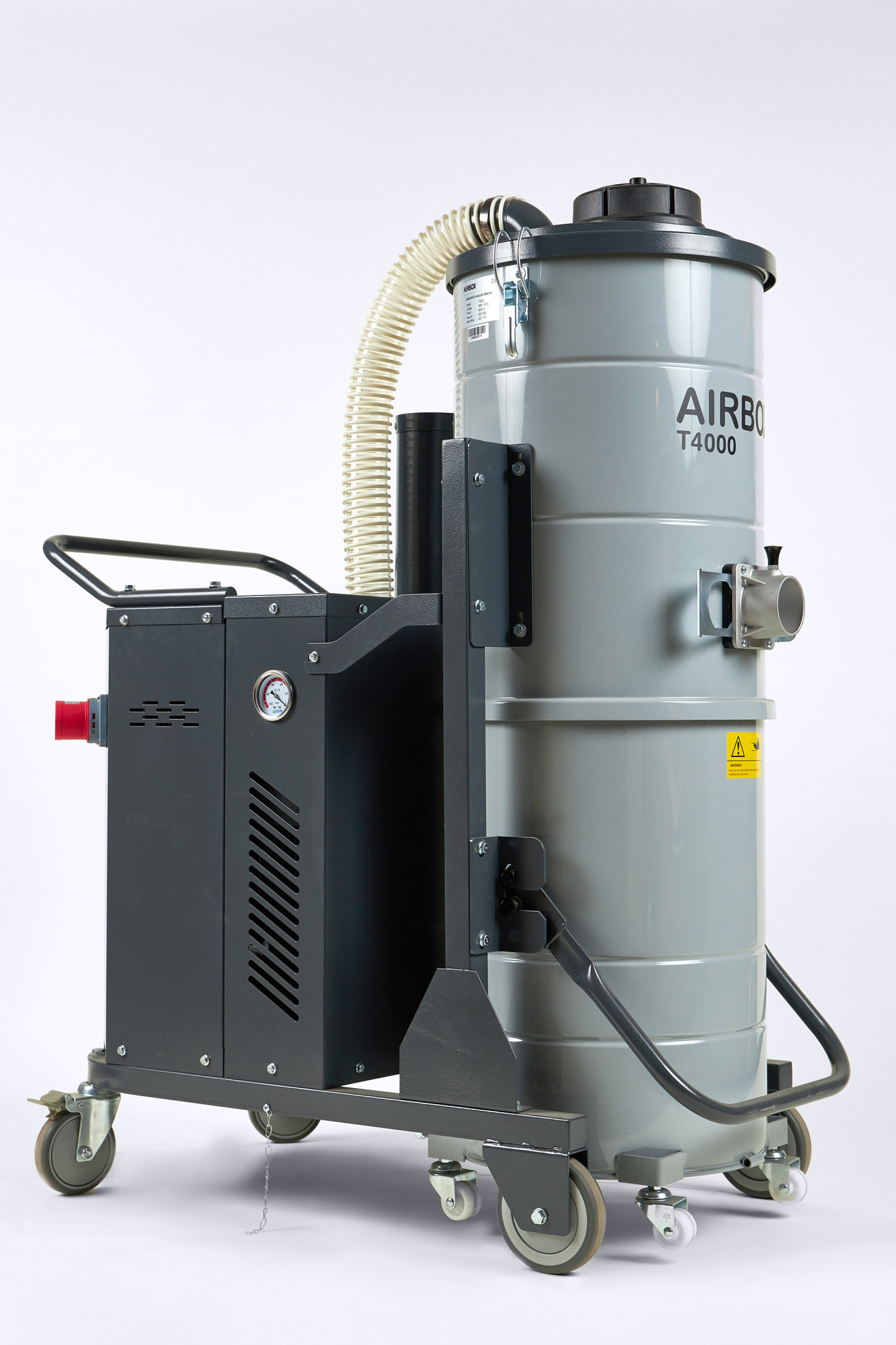 T4000 - трёхфазный промышленный пылесос 380В, 4кВт