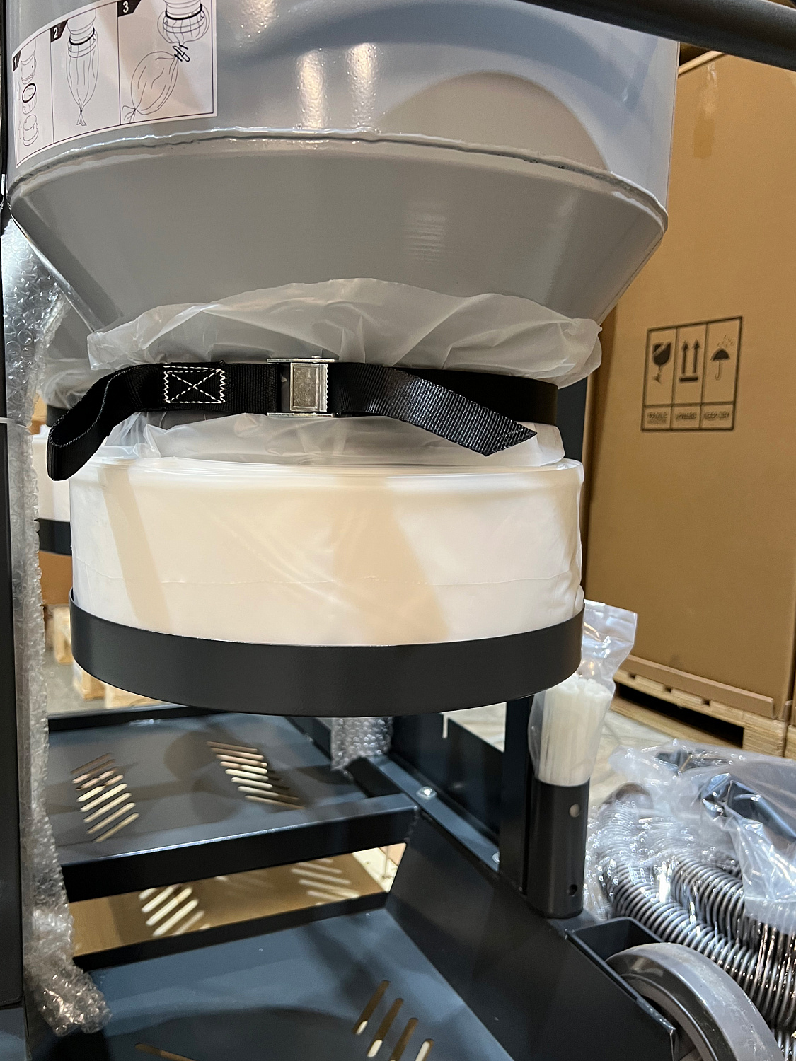 S3 LONGOPAC - строительный пылесос с мешками для бетонной пыли