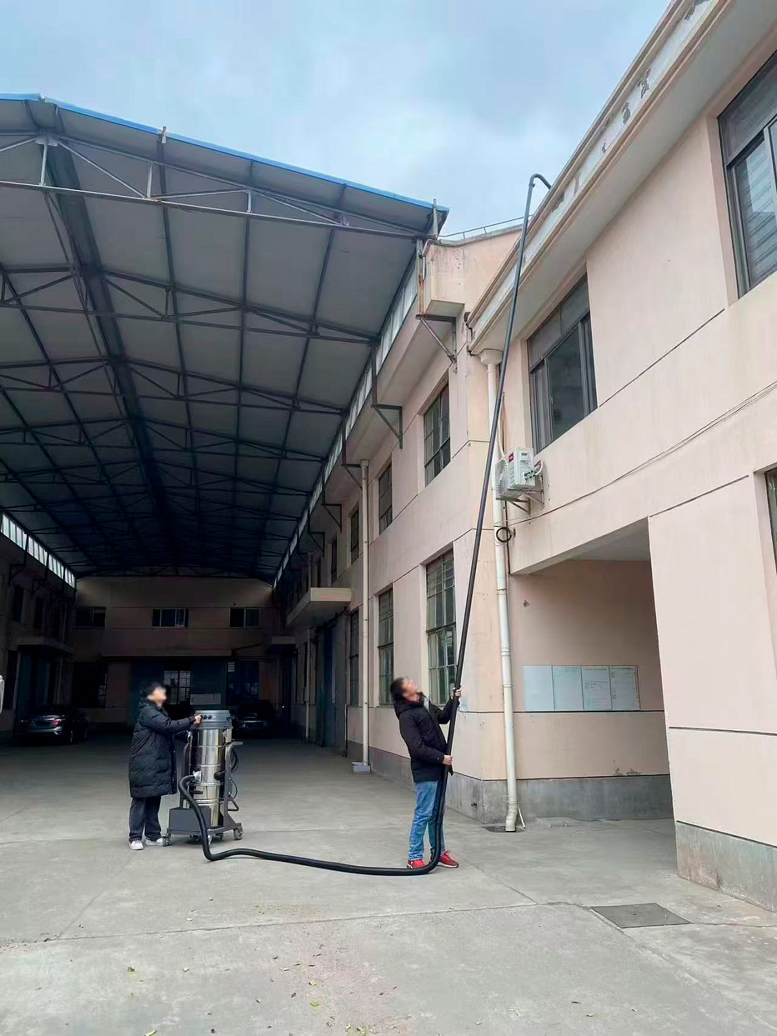 Комплект для пылеуборки на большой высоте AIRBOX Ø50 мм